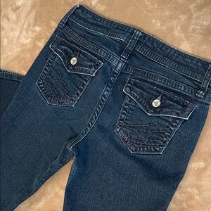 a.n.a Women’s Boot Cut Blue Jeans
